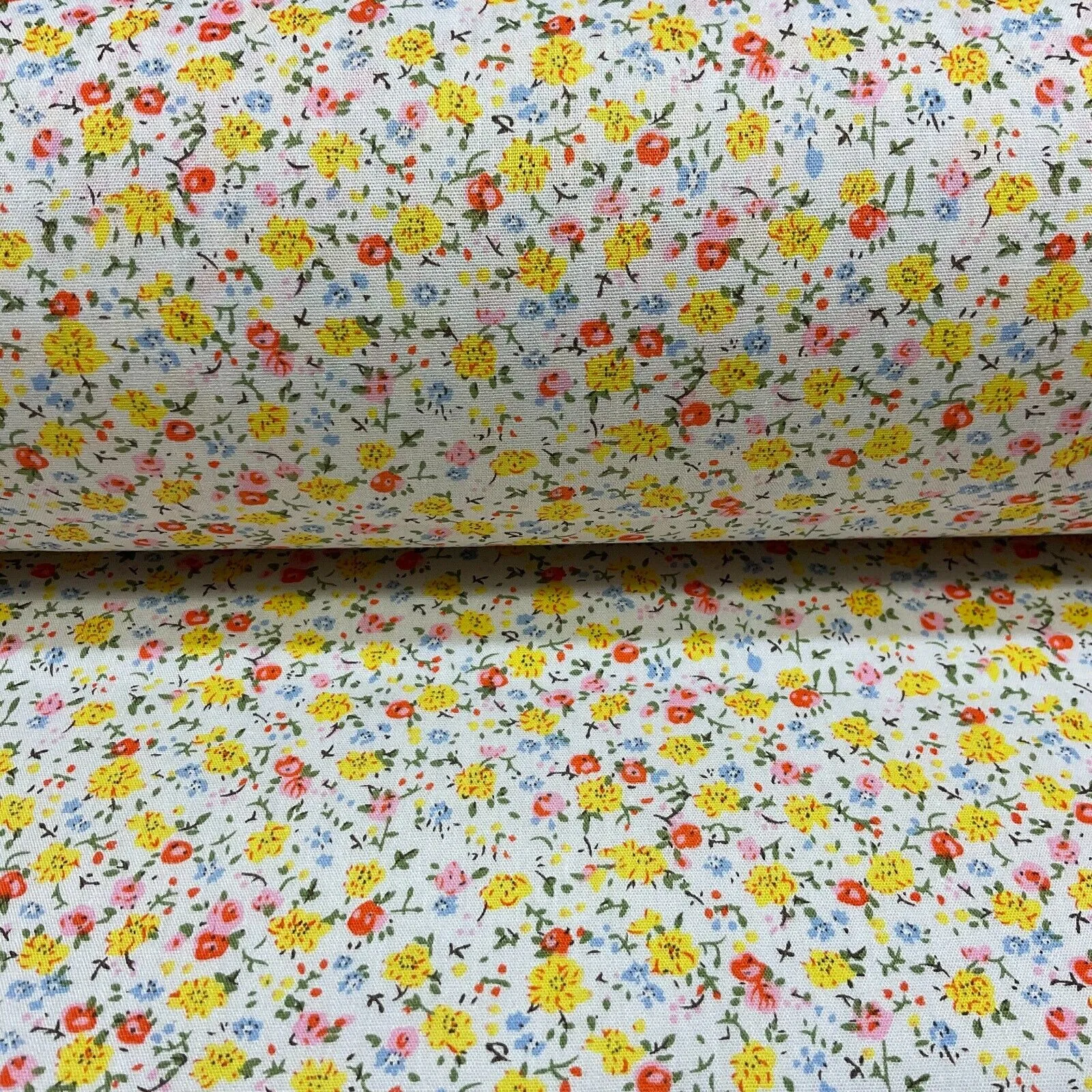 Soft Touch 100% Cotton small paisley printed dress fabric M1652