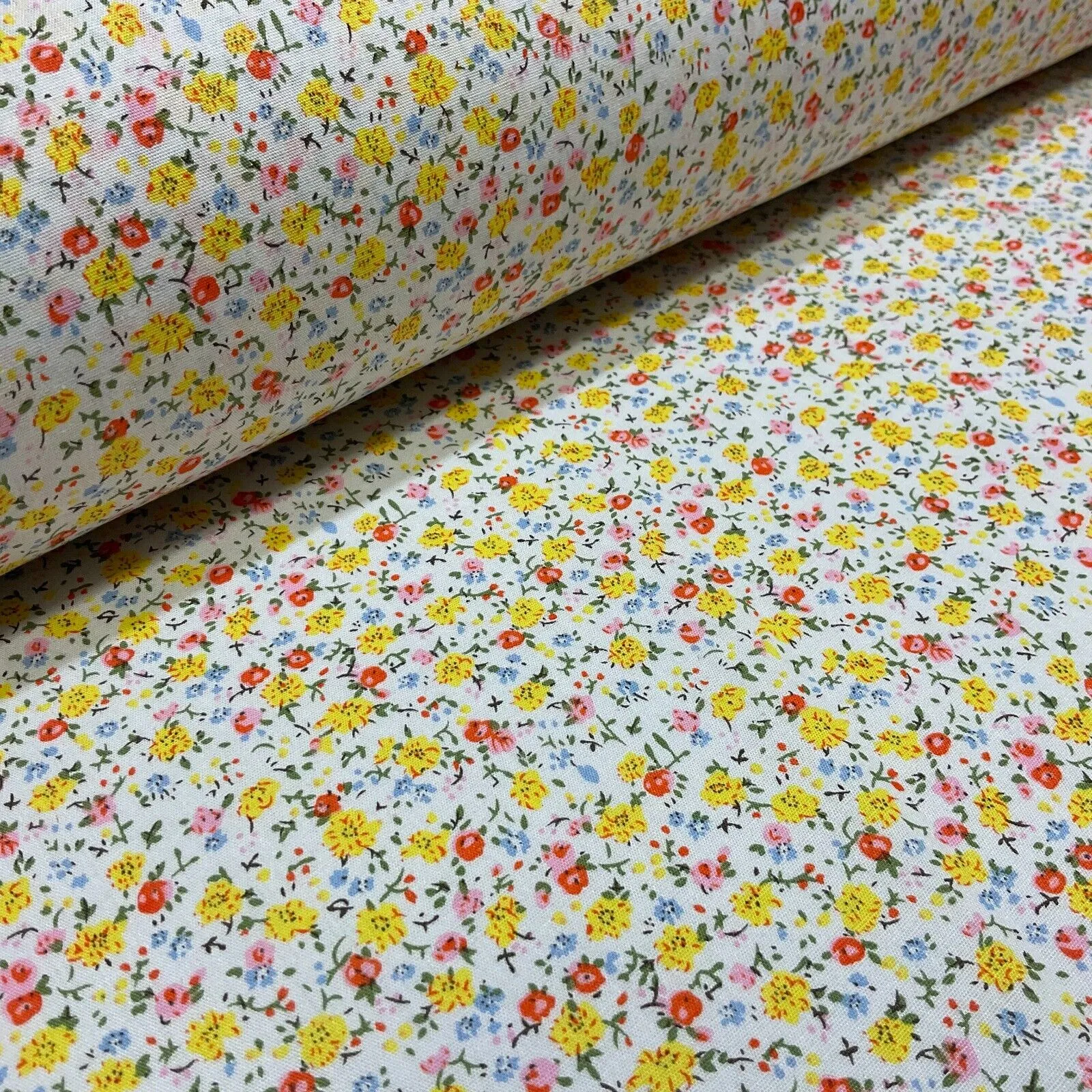 Soft Touch 100% Cotton small paisley printed dress fabric M1652