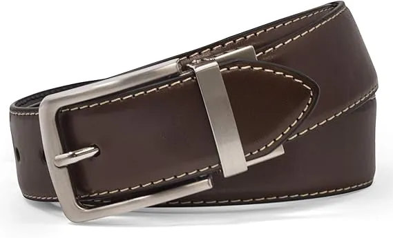 Steve Madden Men's Dress Casual Every Day Leather Belt