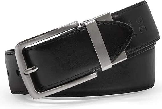 Steve Madden Men's Dress Casual Every Day Leather Belt