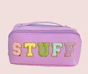 Stuff Travel Organizer Handle Makeup Cosmetic Bag