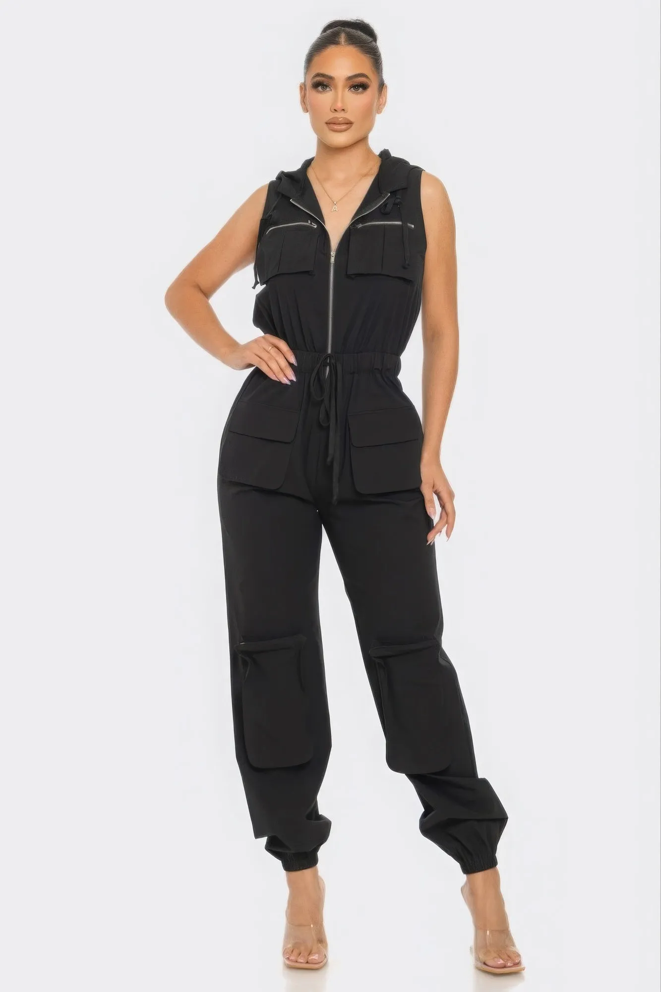 Style Central Cargo Jumpsuit