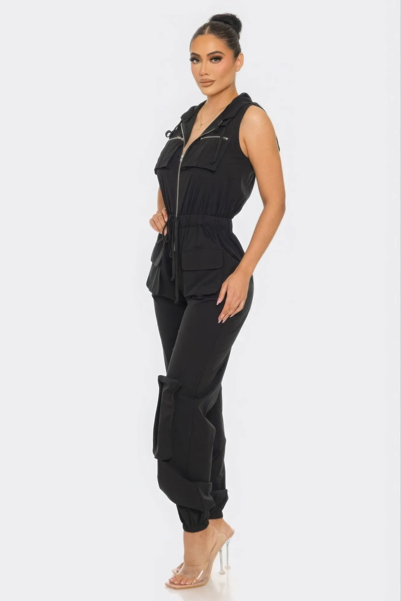 Style Central Cargo Jumpsuit