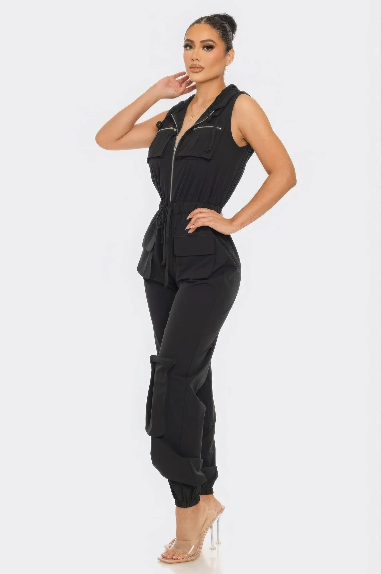 Style Central Cargo Jumpsuit