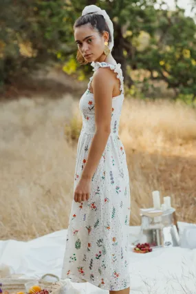 Summer Herbs Picnic dress