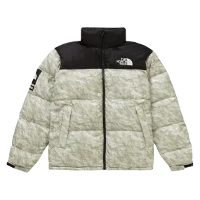 Supreme The North Face Paper Print Nuptse Jacket