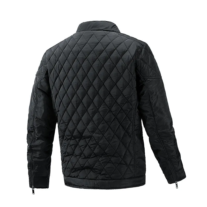 Titus™ | Retro Diamond Quilted Jacket