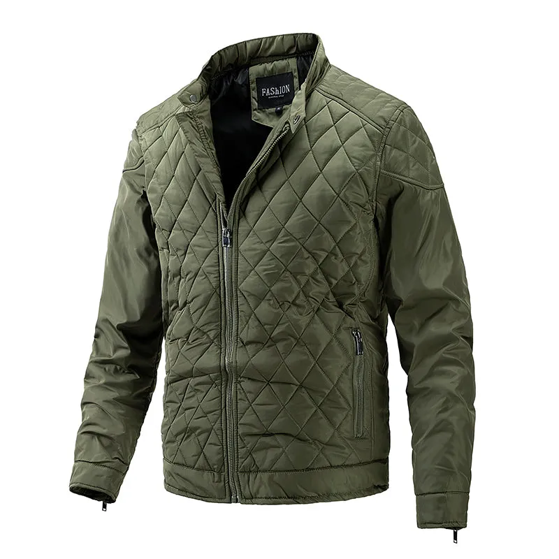 Titus™ | Retro Diamond Quilted Jacket