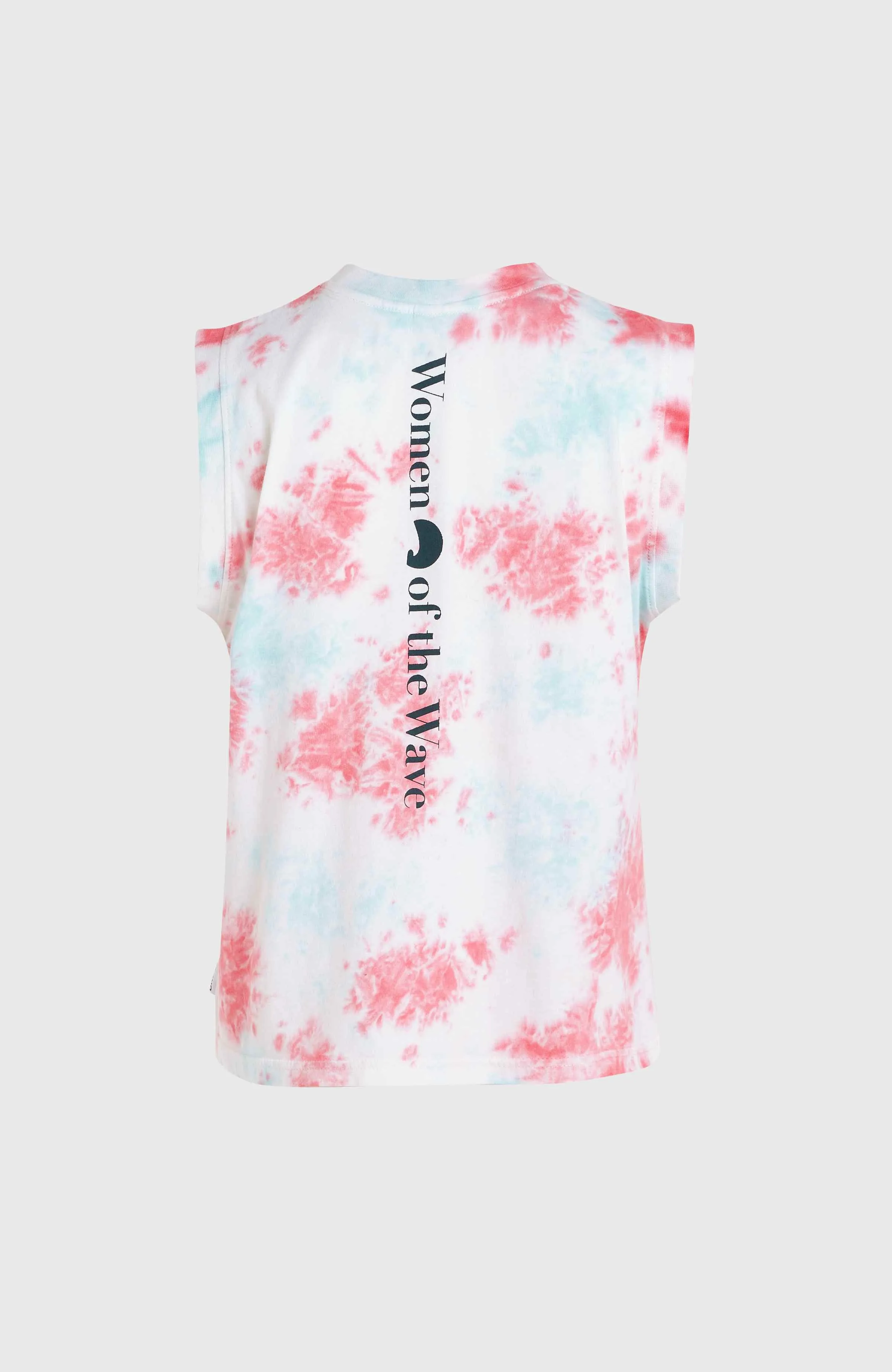 Women Of The Wave Tank Top | Pink Ice Cube Tie Dye