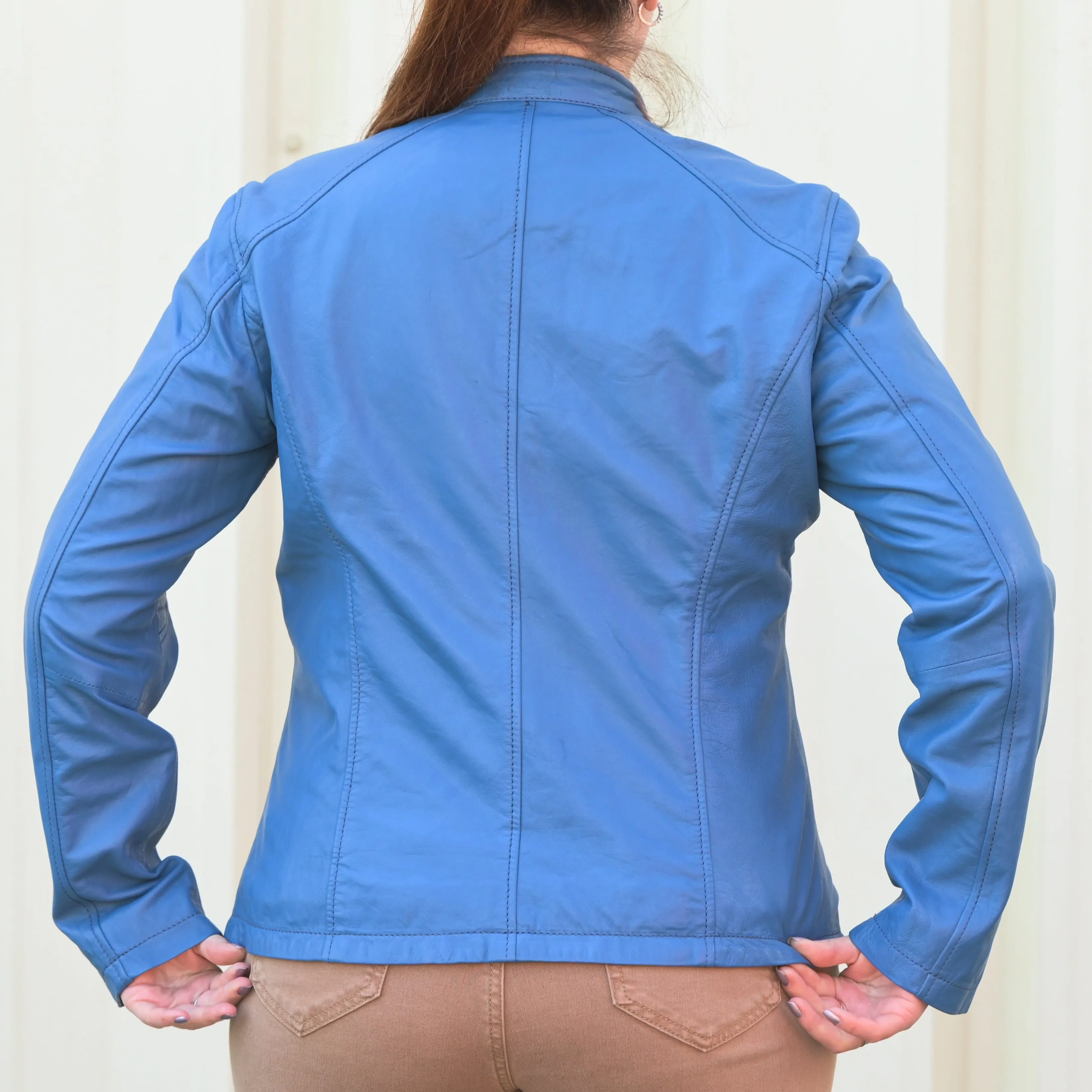 Women's Classic Leather Jacket