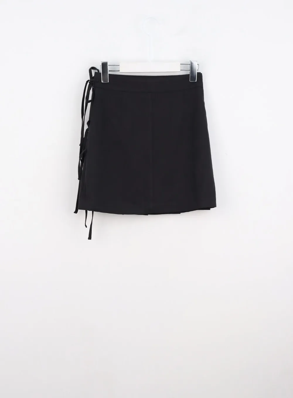 Wrap Pleated Mini Skirt CO330