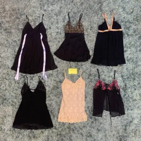 Y2K Victorias Secret Angel Top/Slip dress Mix
(GRV-12-017)