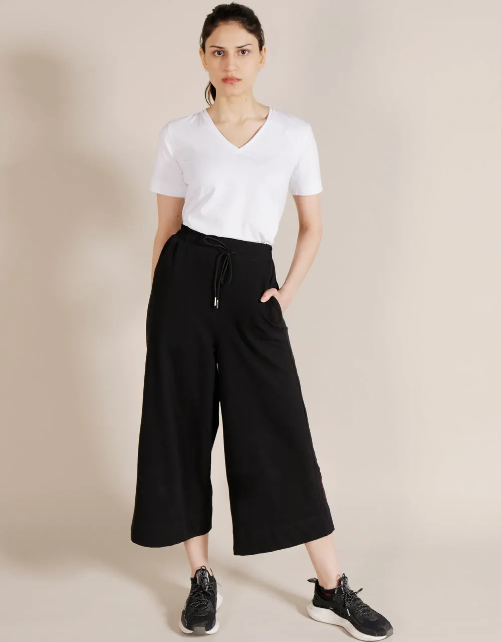 Zoe Everyday Sustainable Culottes - Black